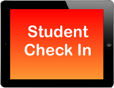 Student Check In App on Apple iPad